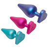 ROMP by WOW TECH Kit de 3 Plugs en silicone Luster